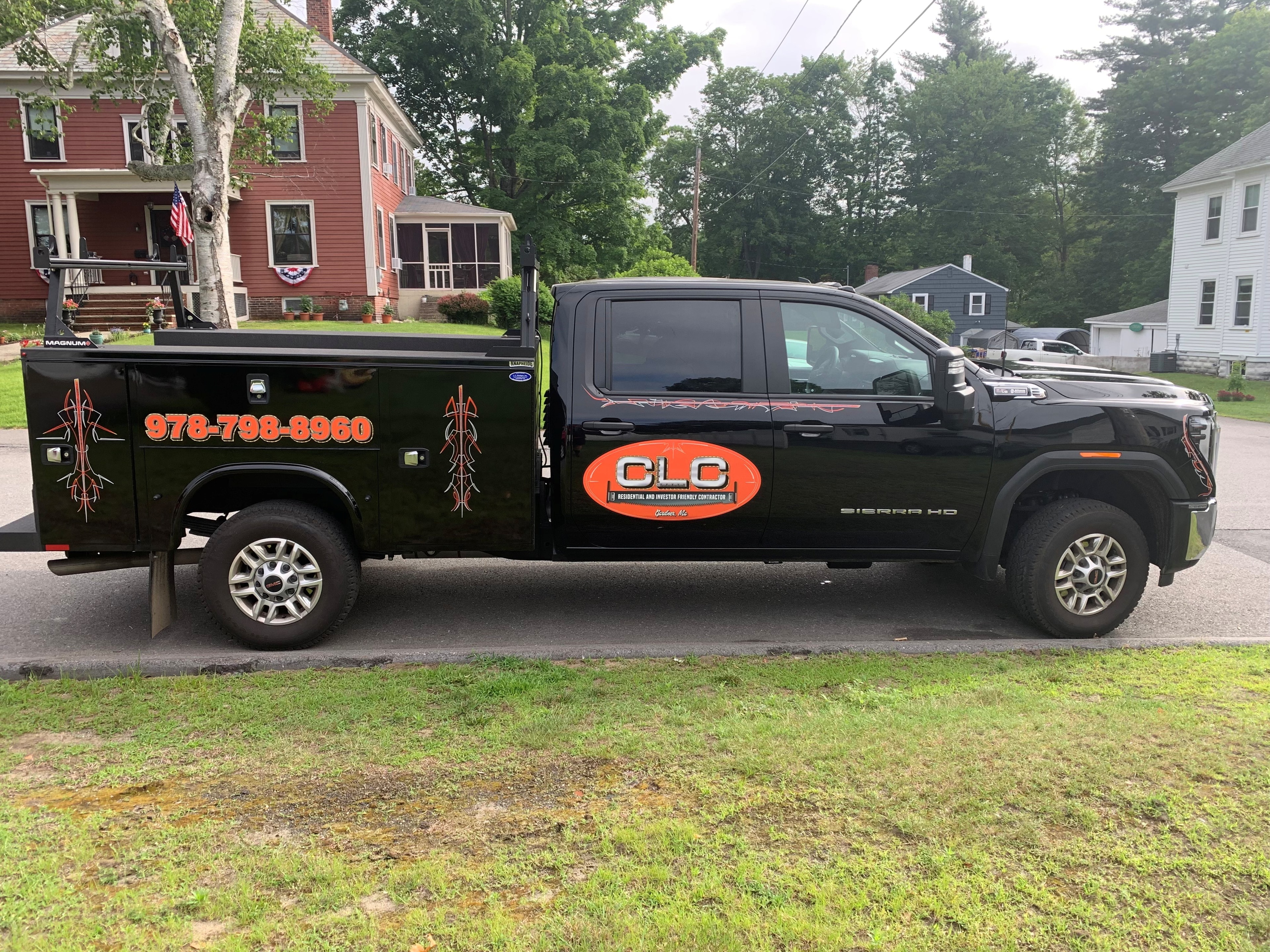 CLC branded service truck — Gardner, MA